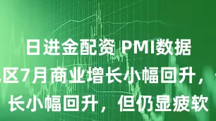 日进金配资 PMI数据显示：欧元区7月商业增长小幅回升，但仍显疲软